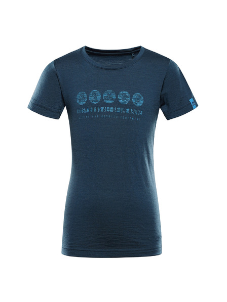 ALPINE PRO Kinder-T-Shirt aus Merinowolle ALPINE PRO MERENO 2 moroccan