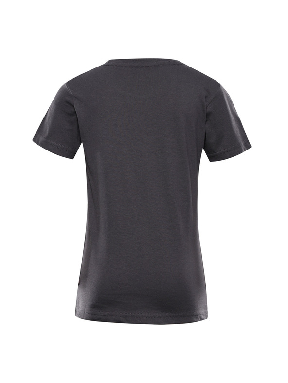 ALPINE PRO Kinder-T-Shirt aus Bio-Baumwolle ALPINE PRO ECOMO 3 obsidian varianta pa