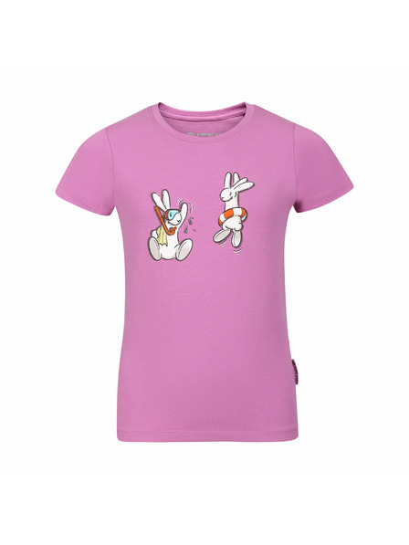 ALPINE PRO Kinder-T-Shirt Bob und Bobek ALPINE PRO BOBBO first bloom