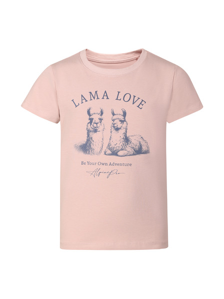 ALPINE PRO Kinder-Baumwoll-T-Shirt ALPINE PRO SUMEKO peach whip varianta pe