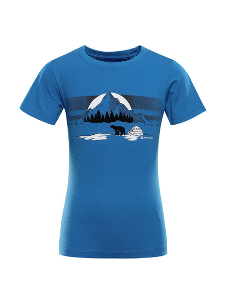 ALPINE PRO Kinder-Schnelltrocknungs-T-Shirt mit Cool-Dry ALPINE PRO DALLO 3 brilliant blue varianta pc