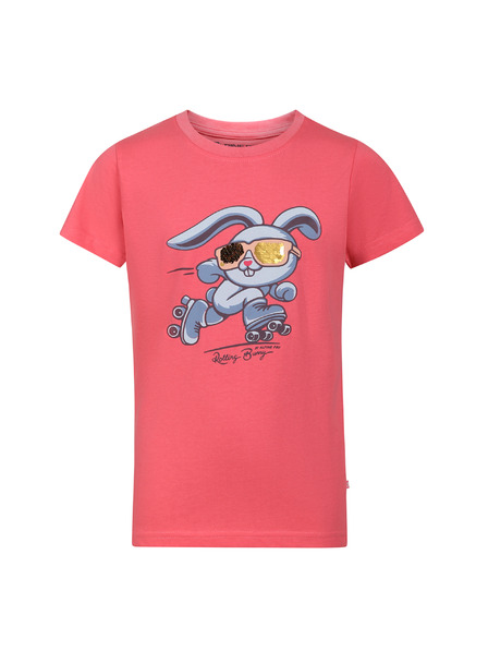 ALPINE PRO Kinder-Schnelltrocknungs-T-Shirt ALPINE PRO REJO calypso coral varianta pe