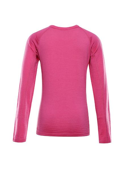 ALPINE PRO Kinder-Merino-T-Shirt ALPINE PRO MERENO fuchsia fedora varianta pb