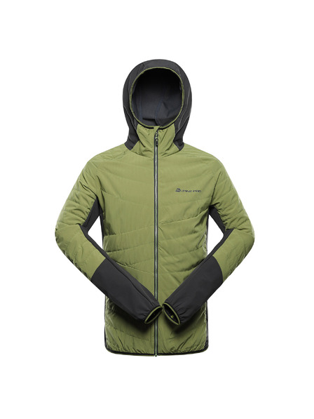 ALPINE PRO Herren-Steppjacke mit DWR-Beschichtung ALPINE PRO MORGEN turtle green