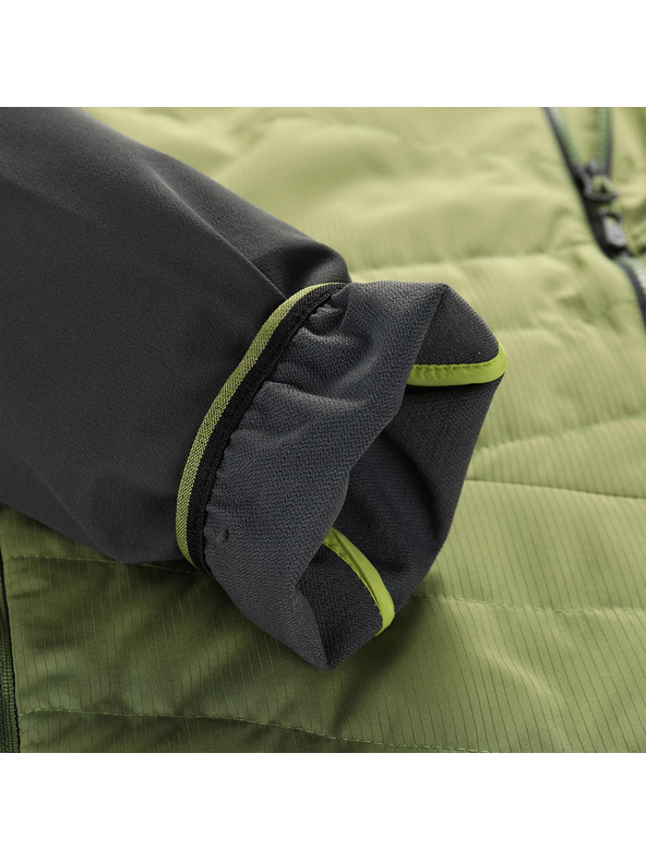 ALPINE PRO Herren-Steppjacke mit DWR-Beschichtung ALPINE PRO MORGEN turtle green