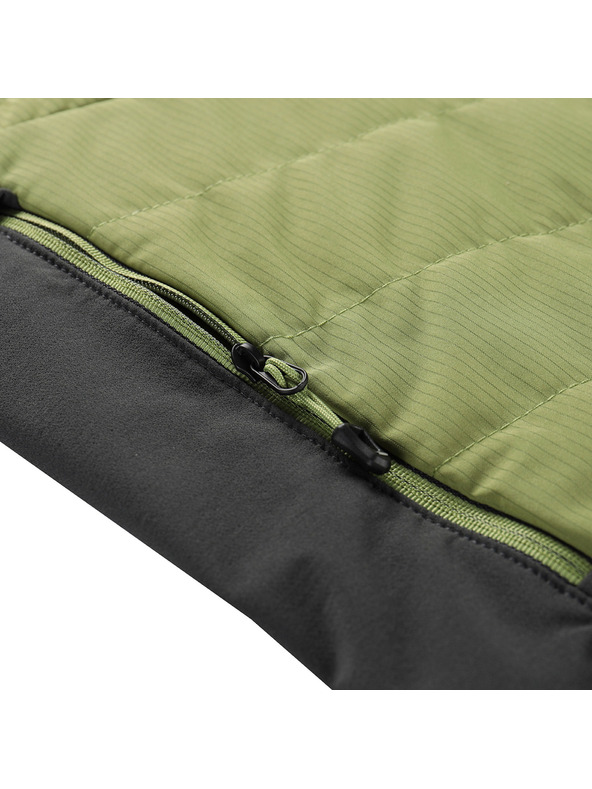 ALPINE PRO Herren-Steppjacke mit DWR-Beschichtung ALPINE PRO MORGEN turtle green