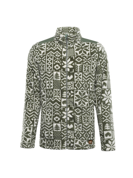 ALPINE PRO Herren Fleecepullover mit Supratherm ALPINE PRO EFLIN oil green varianta pa