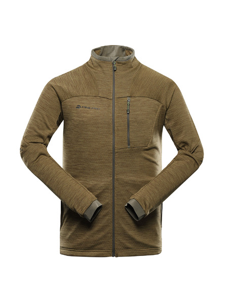 ALPINE PRO Herren schnelltrockender Pullover ALPINE PRO ONNEC 3 turtle green