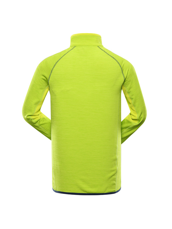 ALPINE PRO Herren schnelltrockender Pullover ALPINE PRO ONNEC lime green