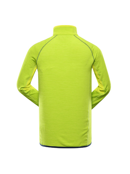 ALPINE PRO Herren schnelltrockender Pullover ALPINE PRO ONNEC lime green
