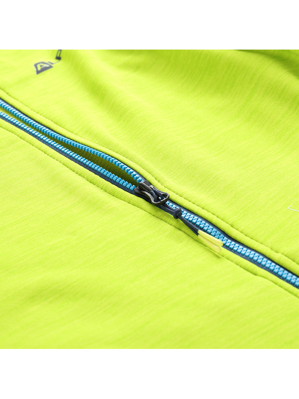 ALPINE PRO Herren schnelltrockender Pullover ALPINE PRO ONNEC lime green