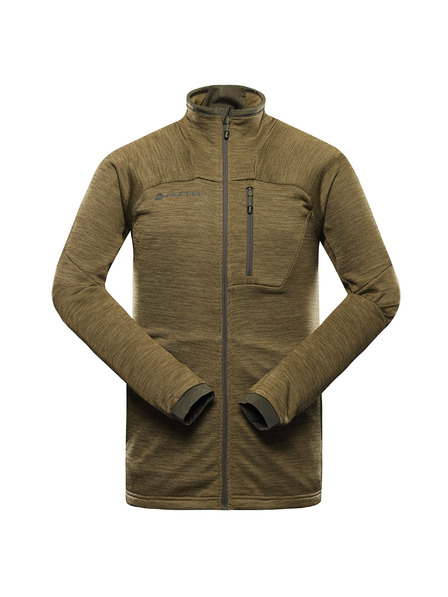 ALPINE PRO Herren schnelltrockender Pullover ALPINE PRO ONNEC 3 turtle green