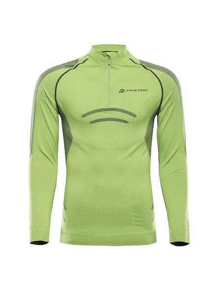 ALPINE PRO Herren-Funktionsunterwäsche - T-Shirt ALPINE PRO SEAM acid lime