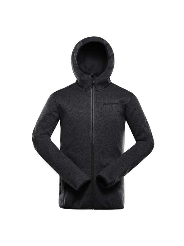 ALPINE PRO Herren-Warmer Pullover mit Reißverschluss ALPINE PRO ZEG 2 black