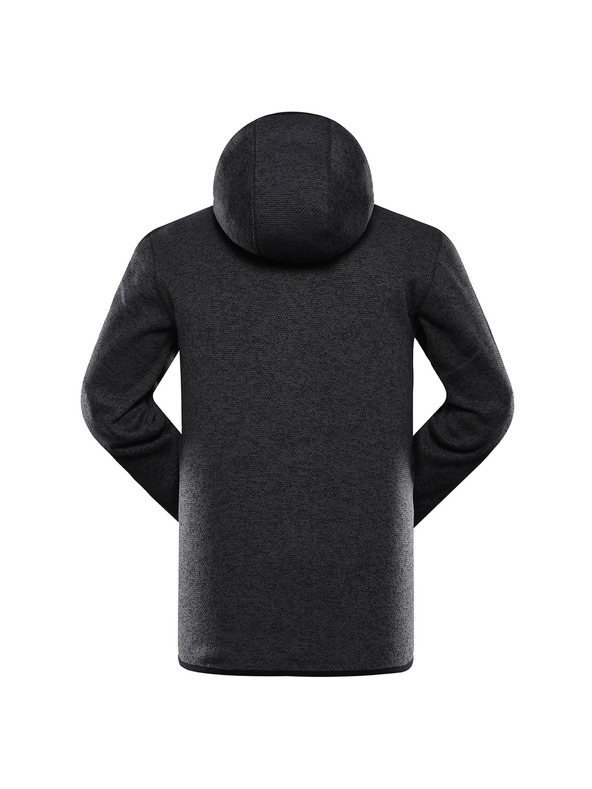 ALPINE PRO Herren-Warmer Pullover mit Reißverschluss ALPINE PRO ZEG 2 black