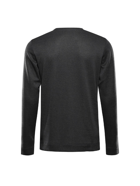 ALPINE PRO Herren-Langarm-T-Shirt ALPINE PRO BREK dk.true gray