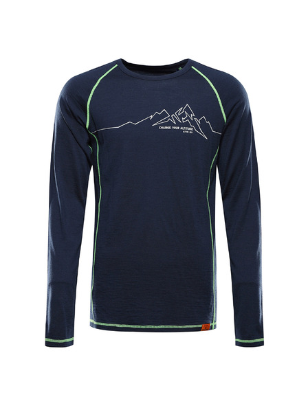 ALPINE PRO Herren-Merino-T-Shirt ALPINE PRO MEREN moonlit ocean