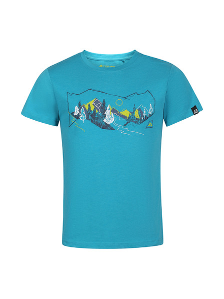 ALPINE PRO Herren Sport-T-Shirt mit Cool-Dry ALPINE PRO BOLEN caribbean sea Variante pa
