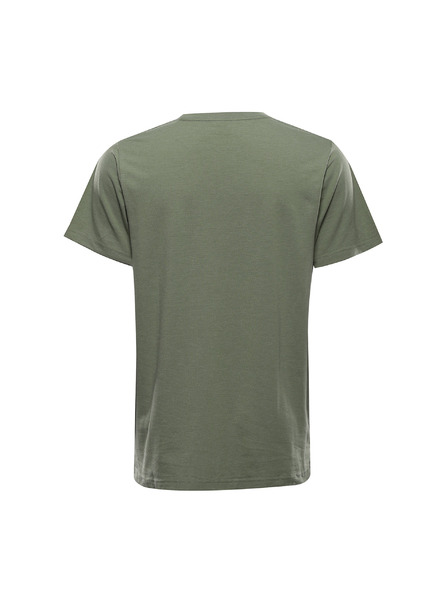 ALPINE PRO Herren Baumwoll-T-Shirt ALPINE PRO MOROL oil green Variante pa
