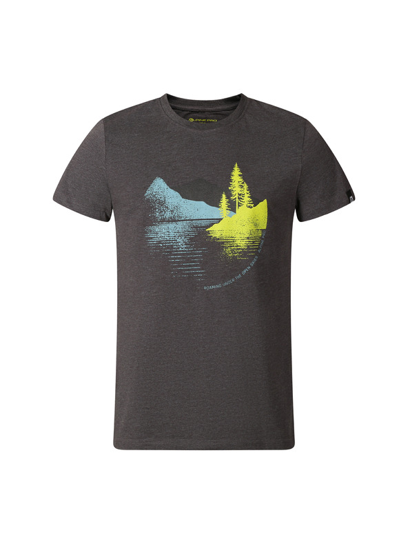 ALPINE PRO Herren Sport-T-Shirt mit Cool-Dry ALPINE PRO BOLEN dk. true gray Variante pb