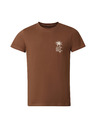 ALPINE PRO Herren Baumwoll-T-Shirt ALPINE PRO SUMEK bison Variante pb