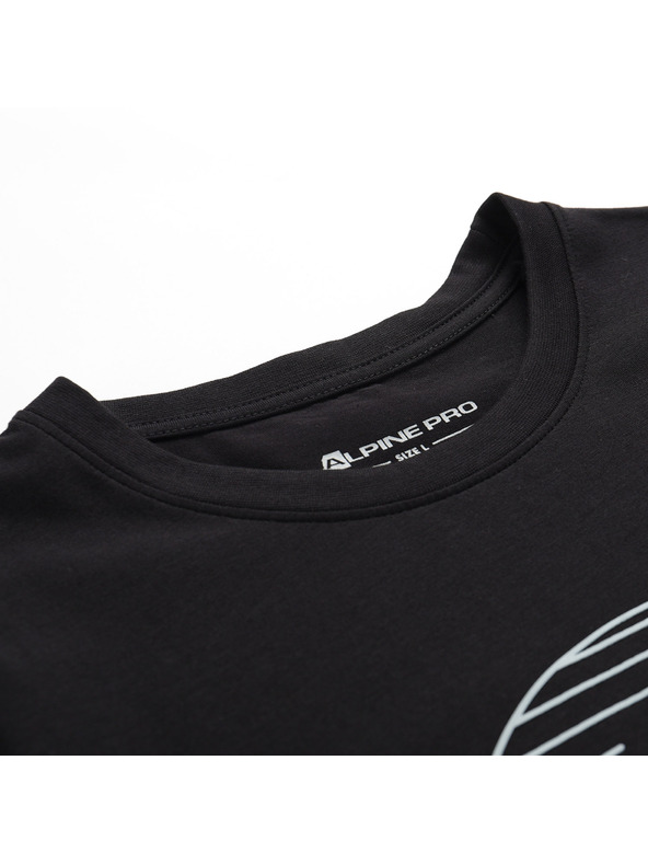 ALPINE PRO Herren Baumwoll-T-Shirt ALPINE PRO MOROL black varianta pc