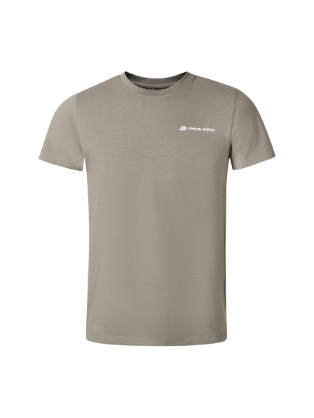 ALPINE PRO Herren Baumwoll-T-Shirt mit Fine Cotton ALPINE PRO FRAB lt. graphite