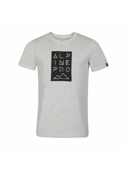ALPINE PRO Herren T-Shirt aus knitterfreiem Material ALPINE PRO NOGER smoked pearl varianta pb