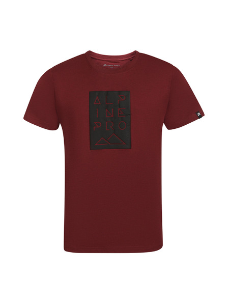 ALPINE PRO Herren-T-Shirt aus knitterfreiem Material ALPINE PRO NOGER winetasting Variante pb