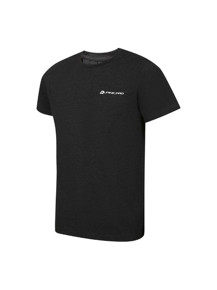 ALPINE PRO Herren Baumwoll-T-Shirt mit Fine Cotton ALPINE PRO FRAB black