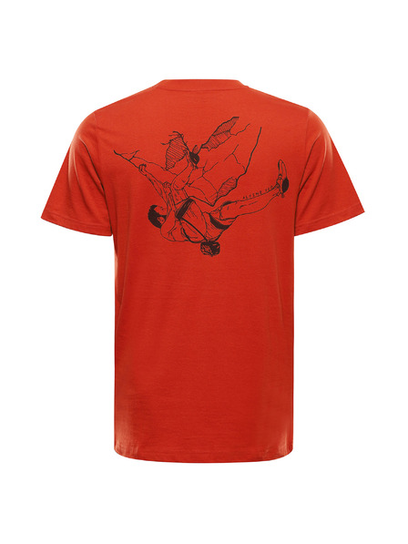 ALPINE PRO Herren T-Shirt mit Cool-Dry Behandlung ALPINE PRO GREM 2 red clay Variante pa