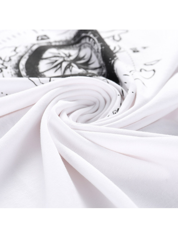 ALPINE PRO Herren Baumwoll-T-Shirt ALPINE PRO MOROL white Variante pa