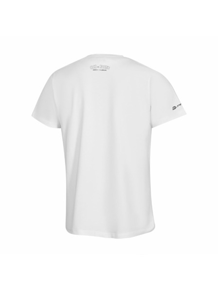 ALPINE PRO Herren Baumwoll-T-Shirt Bob und Bobek ALPINE PRO BOBB white