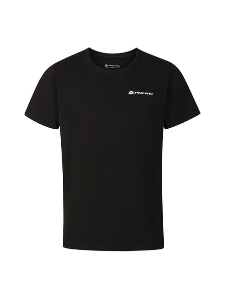 ALPINE PRO Herren Baumwoll-T-Shirt mit Fine Cotton ALPINE PRO FRAB black Variante pb