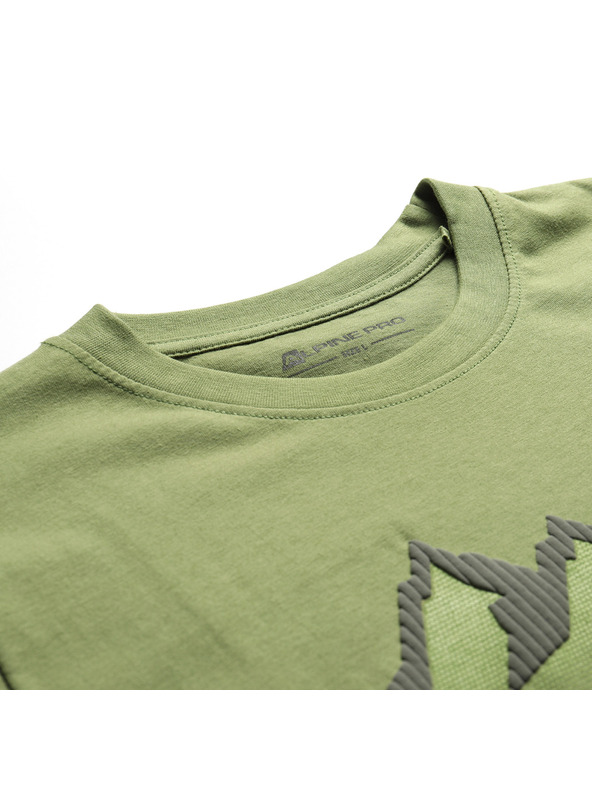 ALPINE PRO Herren T-Shirt mit Cool-Dry Behandlung ALPINE PRO GREM 2 turtle green Variante pe