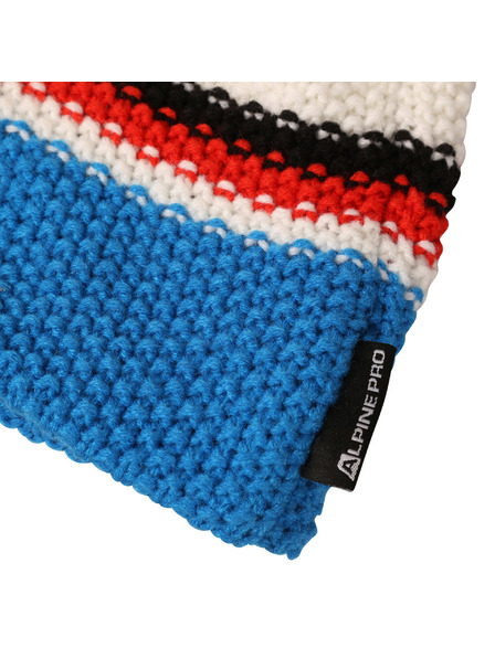 ALPINE PRO Winter-Mütze mit Bommel ALPINE PRO FERR cherry tomato