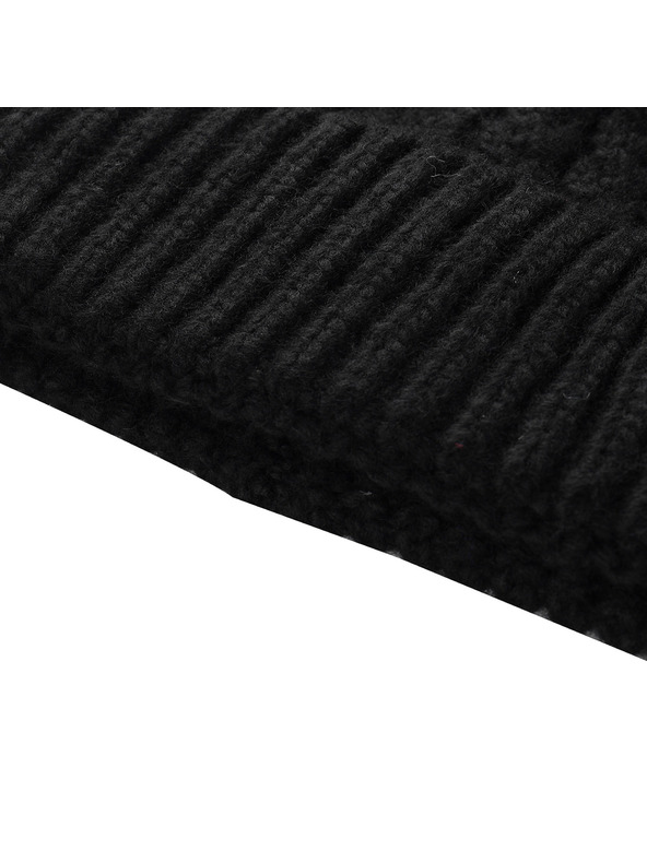 ALPINE PRO Winter-Mütze mit Bommel ALPINE PRO ORGE black