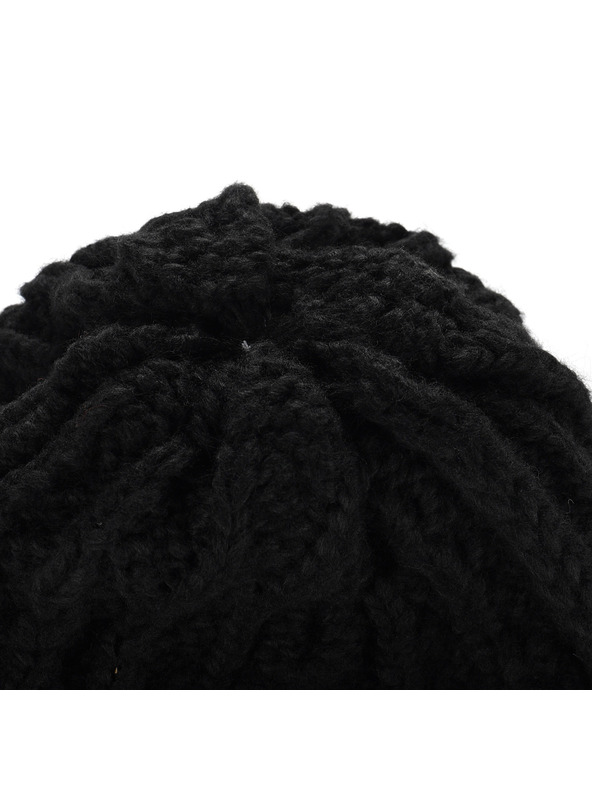 ALPINE PRO Winter-Mütze mit Bommel ALPINE PRO ORGE black