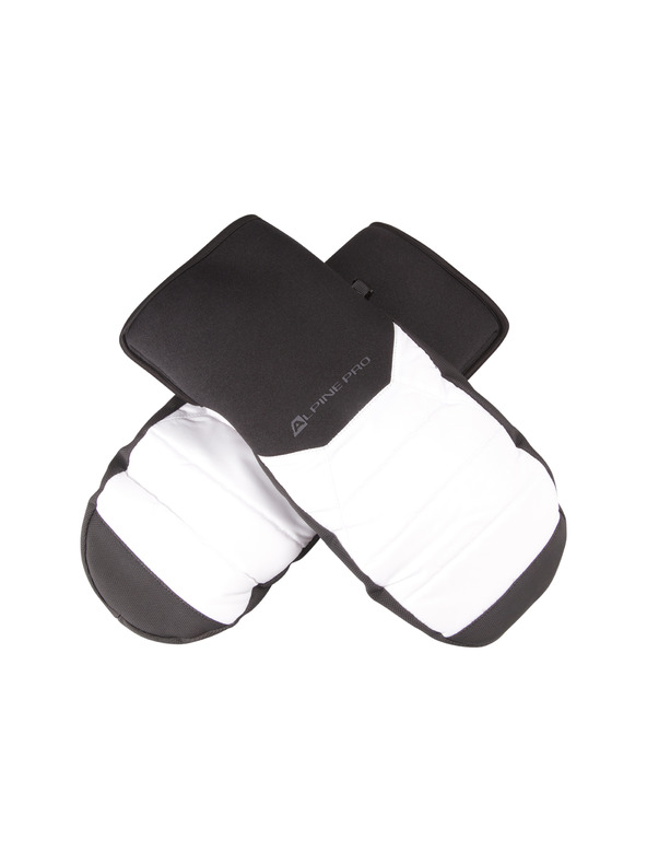 ALPINE PRO Skihandschuhe mit DWR-Beschichtung ALPINE PRO NERNE weiß