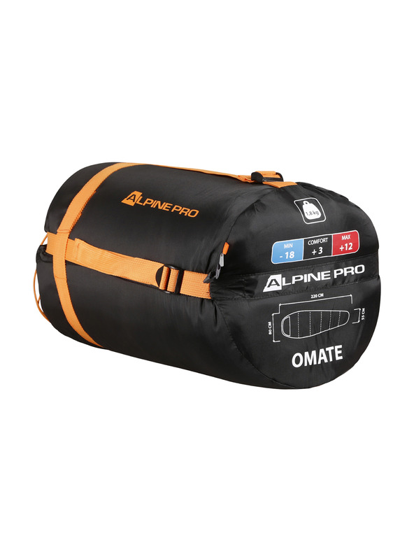 ALPINE PRO Schlafsack ALPINE PRO OMATE dk.true gray