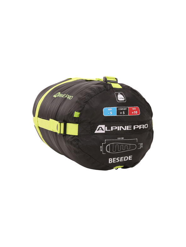 ALPINE PRO Mumienschlafsack ALPINE PRO BESEDE black