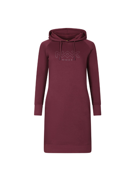 NAX Damen Baumwollkleid nax NAX OKERA mauve wine