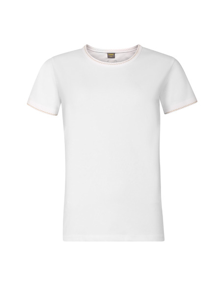 NAX Damen Baumwoll-T-Shirt nax NAX QENQA white