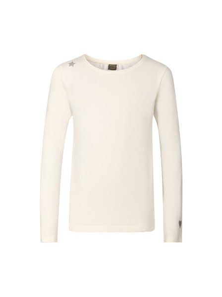 NAX Kinder Baumwoll-T-Shirt nax NAX POLTO creme