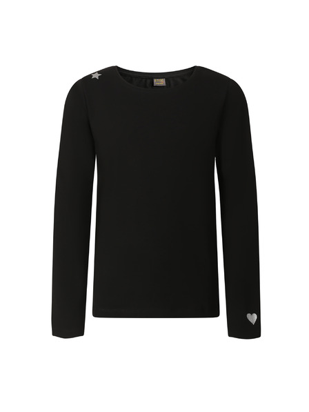 NAX Kinder Baumwoll-T-Shirt nax NAX POLTO black