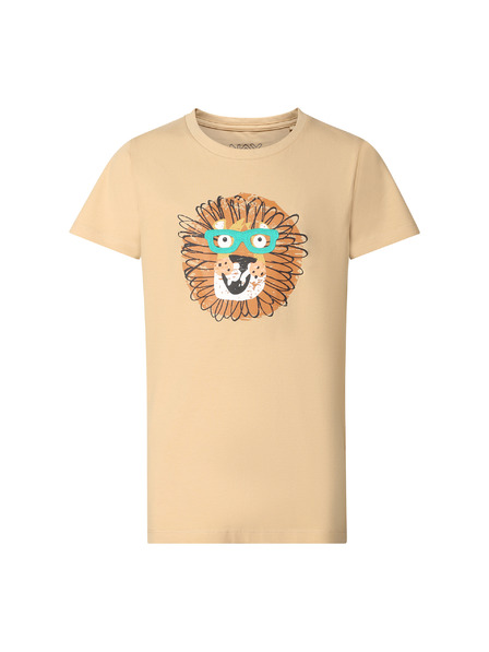 NAX Kinder Baumwoll-T-Shirt nax NAX WERVO camel