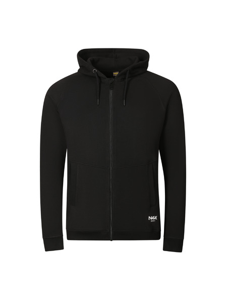 NAX Herren Baumwoll-Sweatjacke nax NAX MIDAS black