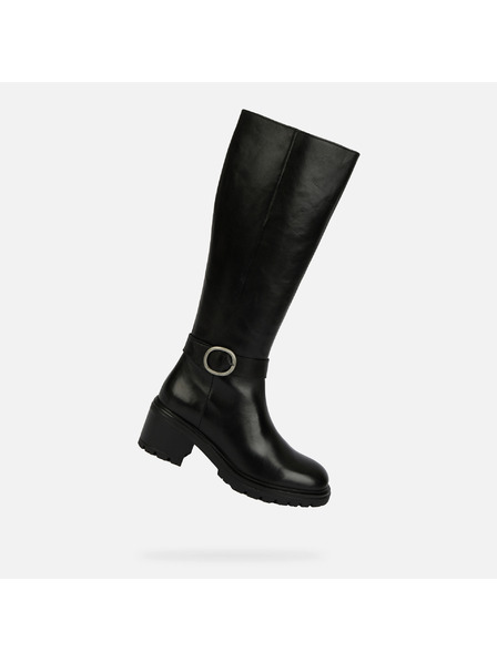 Geox Schwarze Damen-Stiefeletten Geox Damiana