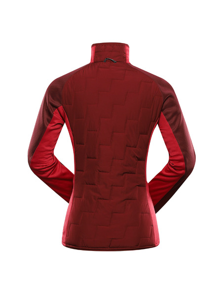 ALPINE PRO Damen-Sweatshirt mit Merinowolle-Füllung ALPINE PRO JORWA merlot