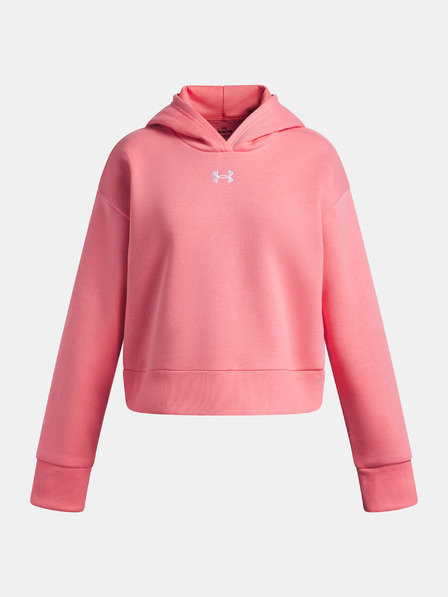 Under Armour Mädchen Hoodie Under Armour UA Rival Fleece Hoodie-PNK